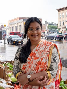 Portrait of Shahana Hanif in Brooklyn
